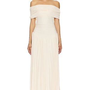 Lioness Field of Dreams Off the Shoulder Maxi Dress